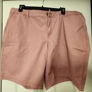 Ana Women's Plus Mid-rise Chino shorts